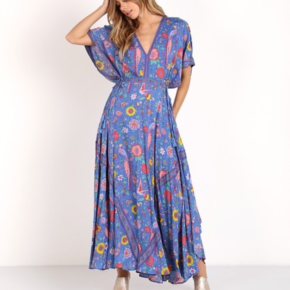 TheBoldBohemian Dresses & Skirts - 5⭐️ FAV BESTSELLER Lovebird Half Moon Maxi Dress Gown